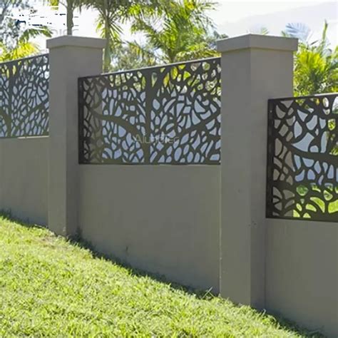 laser cutting metal sheet fence laser cut fencing panels|exterior laser cut metal panels.